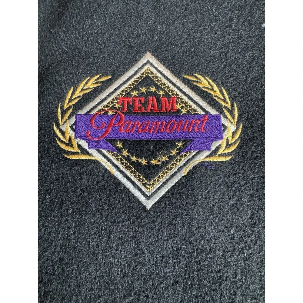 VTG Rare 88' Hit Blitz Team Paramount Varsity Jacket Leather Wool Bomber RetroXL